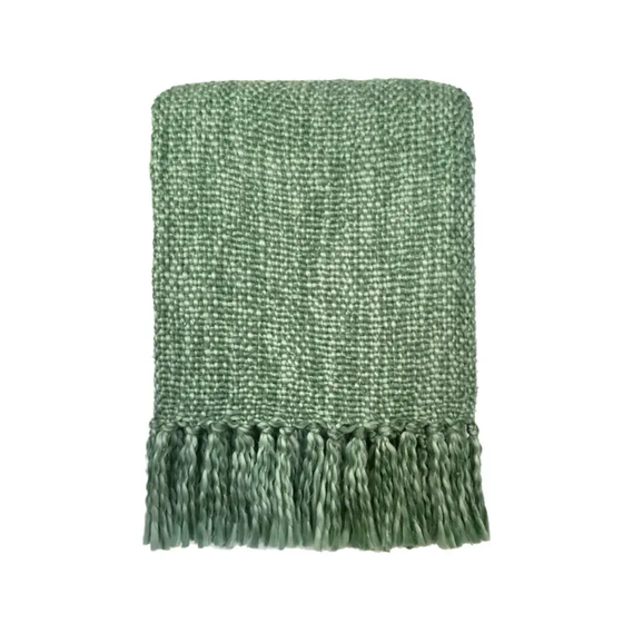 Marble Green Throw