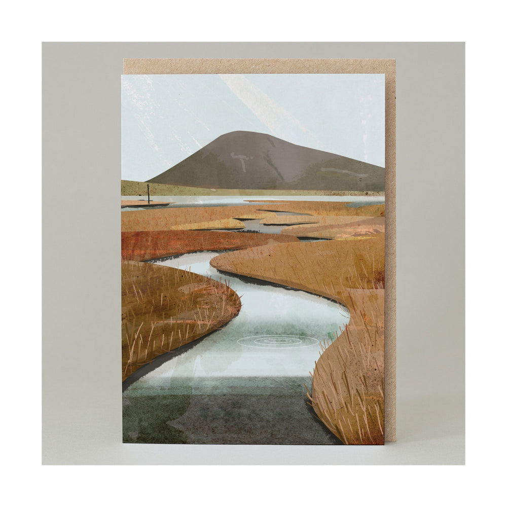 Marshland Landscape Card