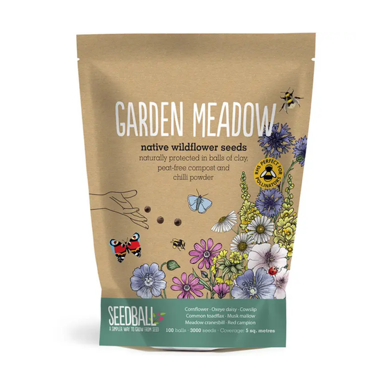 Seedball Wildflower Grab Bags - Garden Meadow Mix