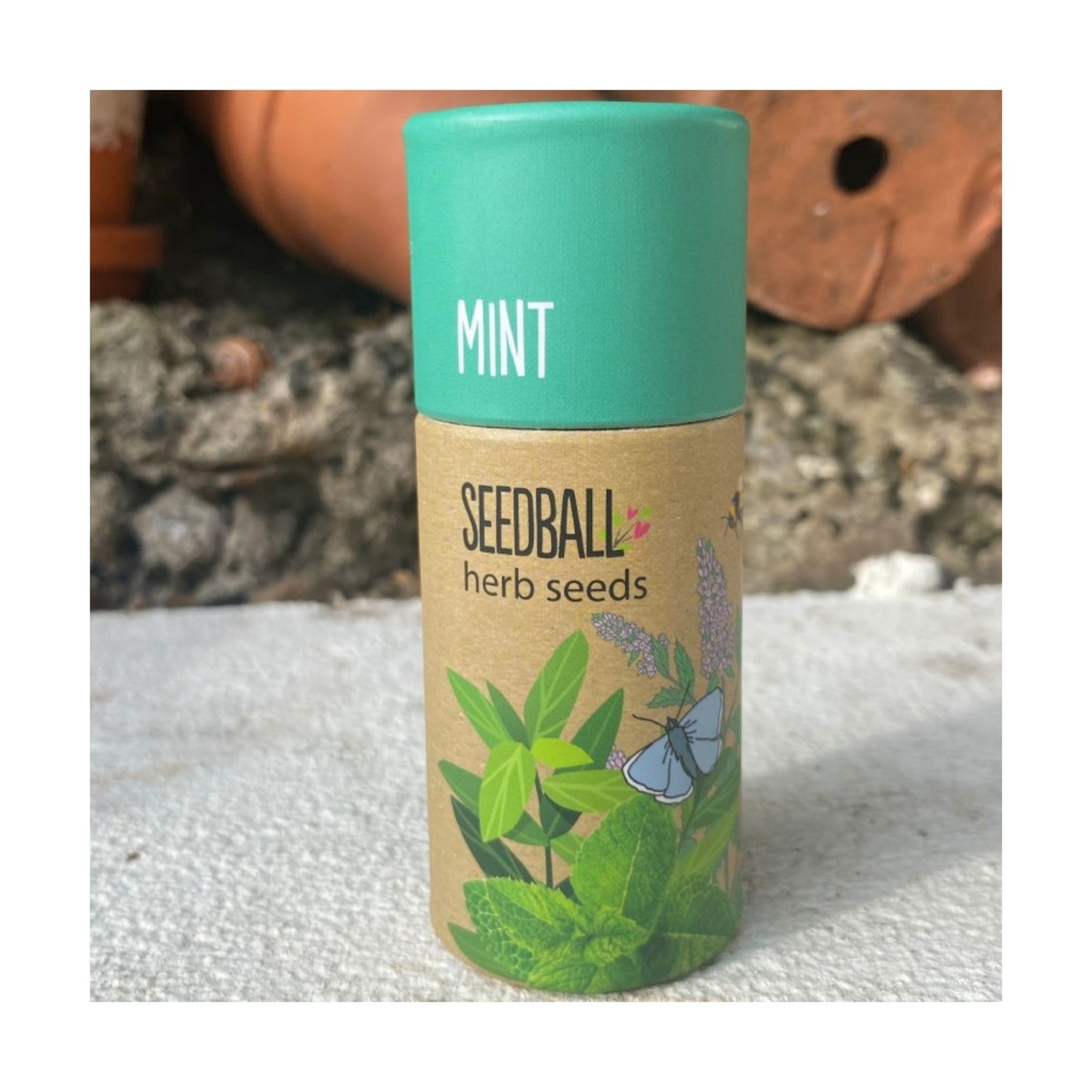 Mint Seedball Tube