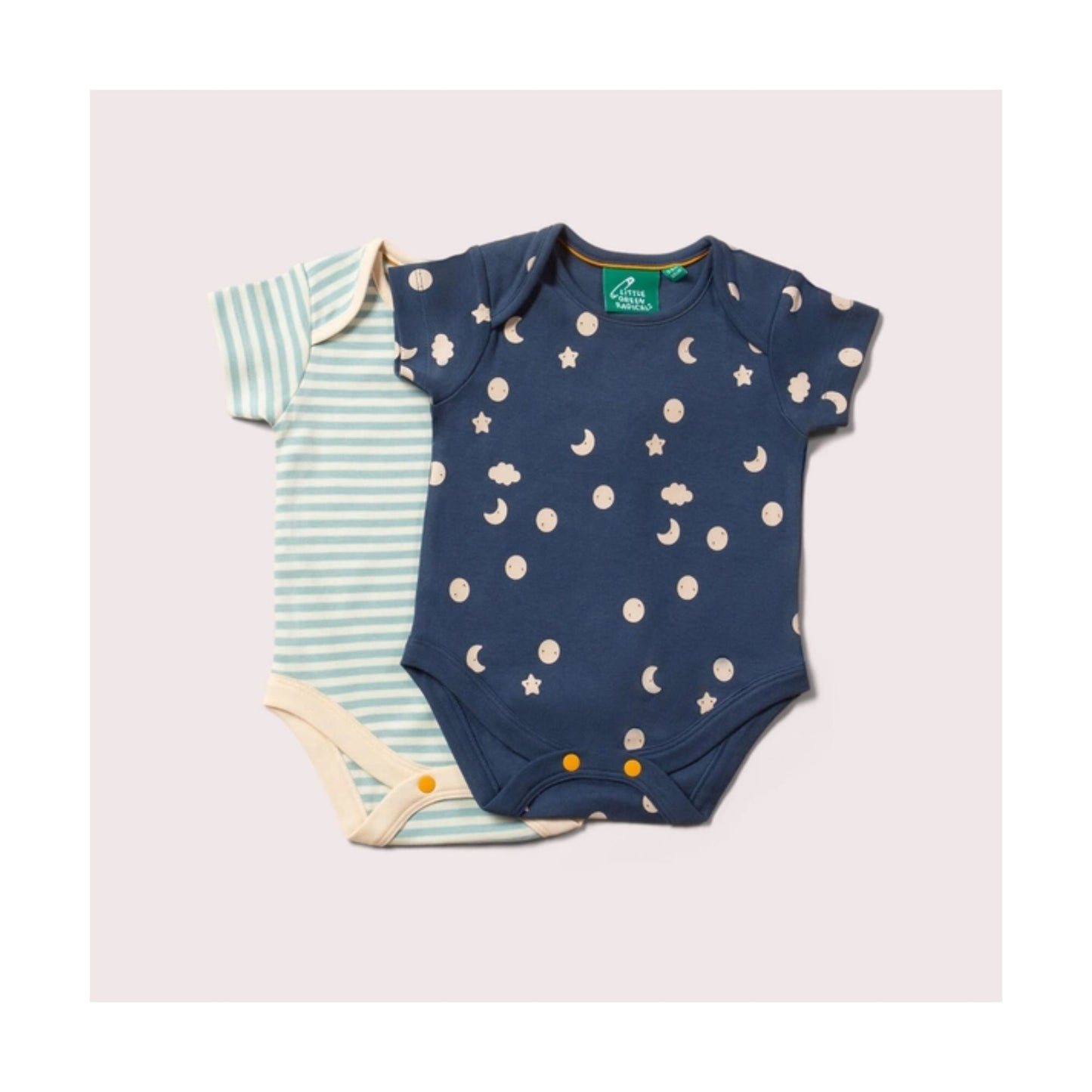 Moon Bodysuit Set - 2 Pack