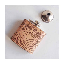  Ben Nevis Contours Leather Hip Flask