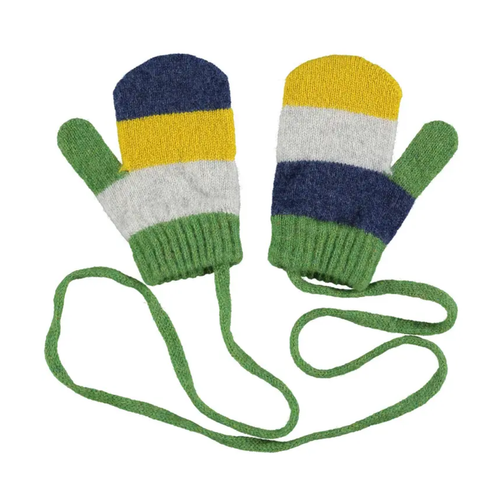 
                  
                    Kids' Patterned Lambswool Mittens Mittens on a String
                  
                