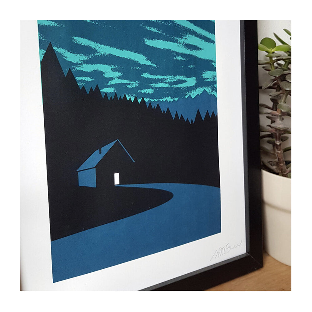 
                  
                    Northern Lights Screen Print
                  
                