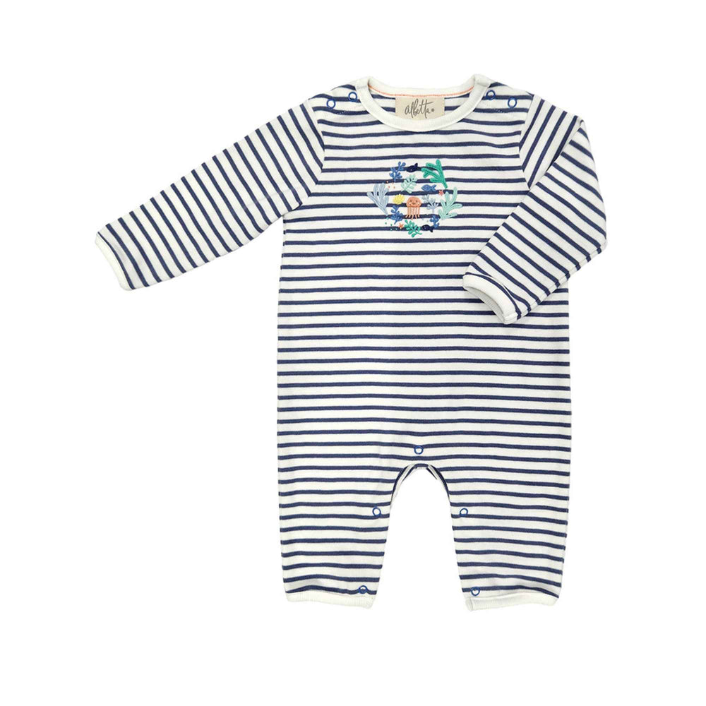 
                  
                    Ocean World Embroidered Babygro
                  
                