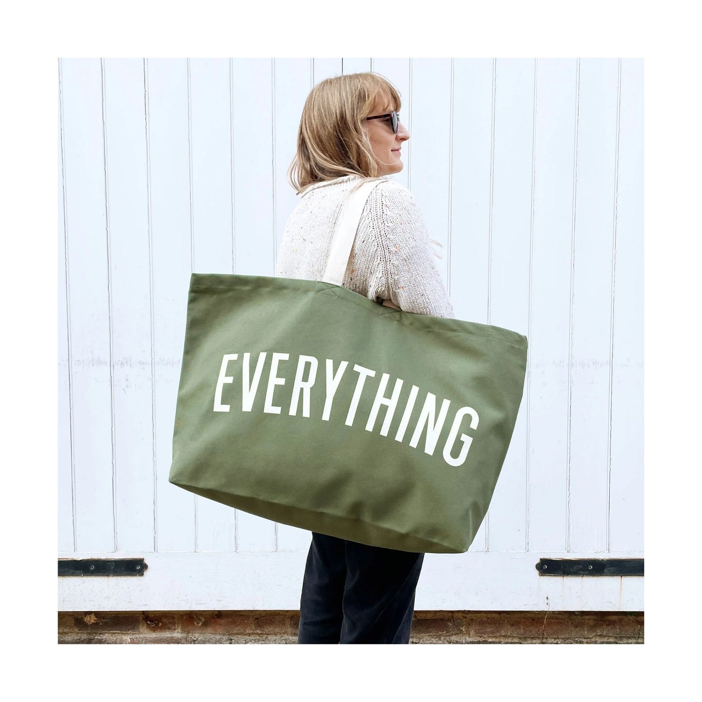 Olive Green EVERYTHING Bag