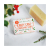 Candy Cane Christmas Soap Bar