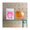 Pig Paper Balloon Card