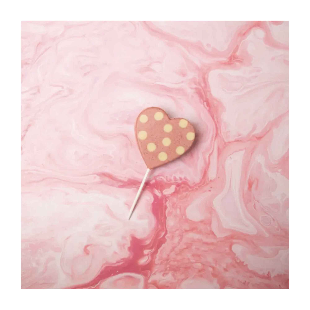 
                  
                    Pink Polka Dot Heart Lolly
                  
                