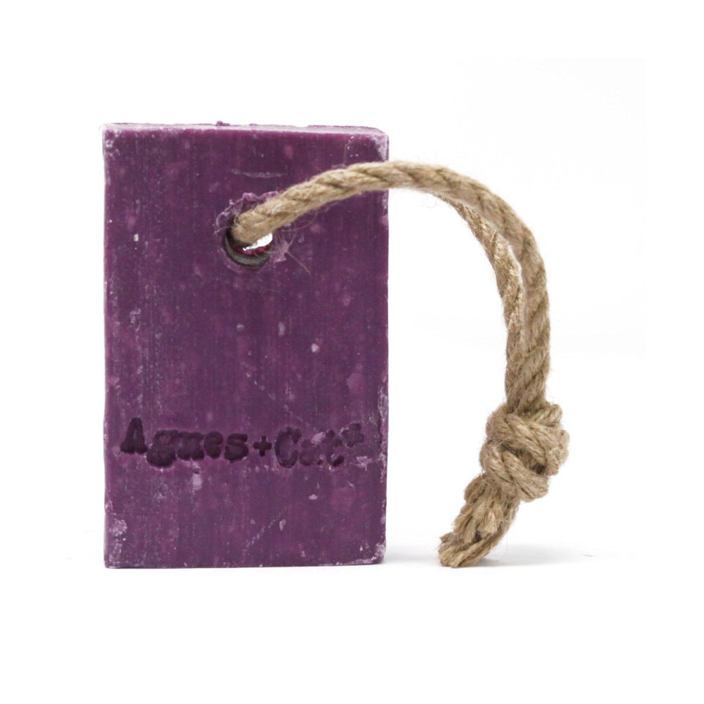 Pressed Peonies Soap On A Rope