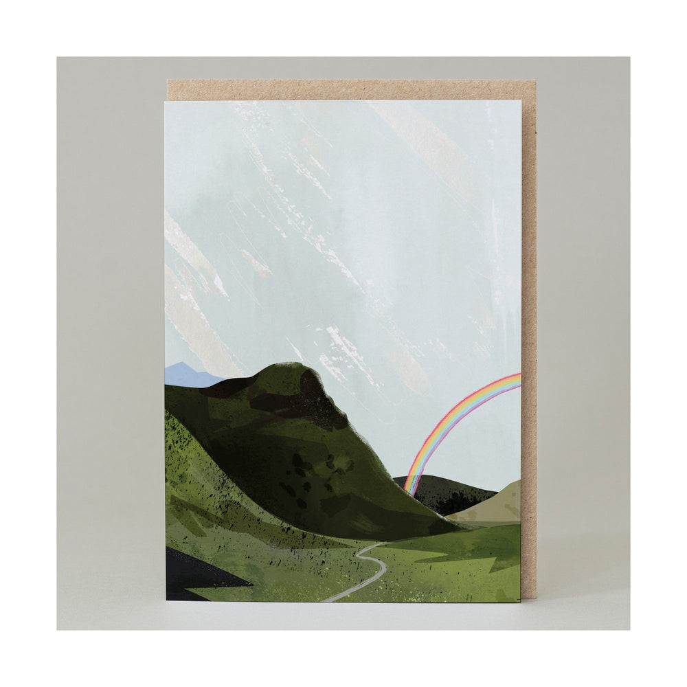 Highlands Rainbow Landscape Card