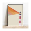 Rainbow Lighthouse Print