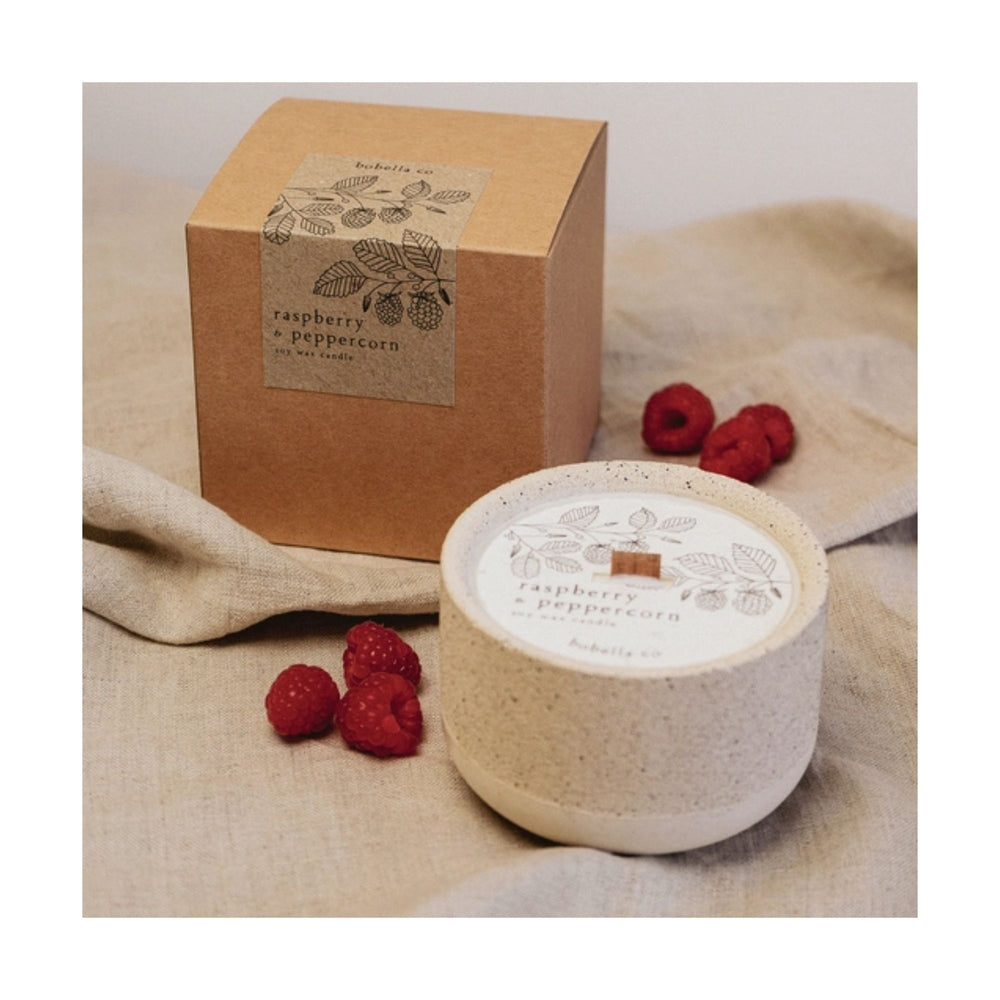 
                  
                    Raspberry & Peppercorn Soy Wax Candle
                  
                