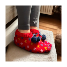  Shining Stars Red Super Cosy Slippers