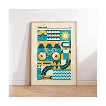  Retro Cycling Sport Print