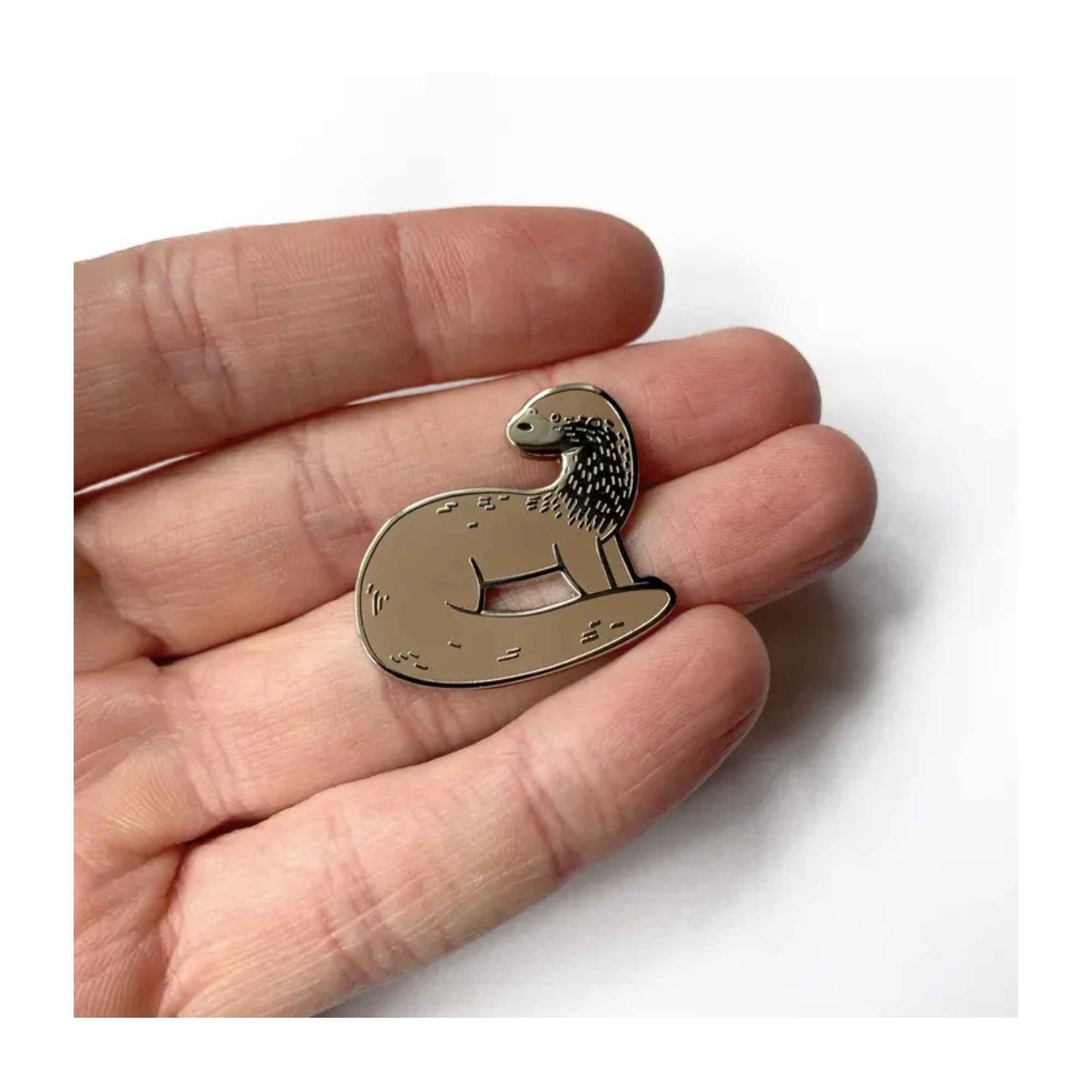 River Otter Enamel Pin