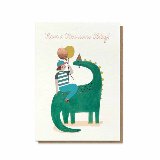 Roarsome Birthday Card