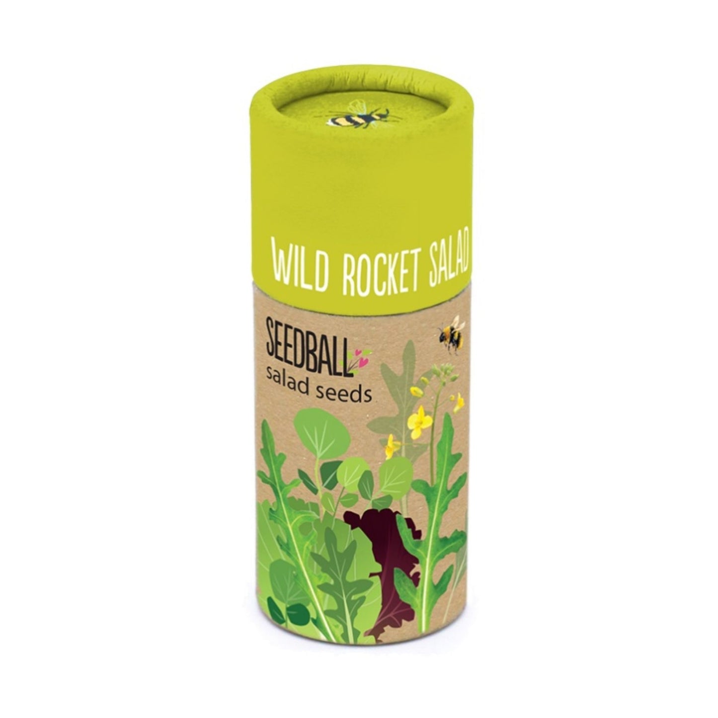 Wild Rocket Salad Seedball Tube