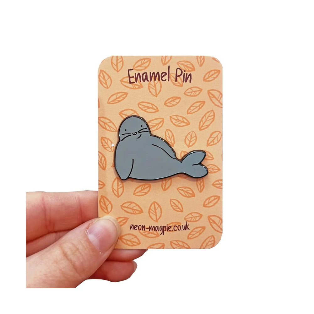 Seal Enamel Pin