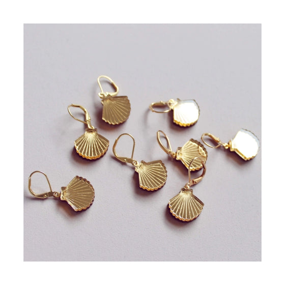 Seashell Drop Earrings