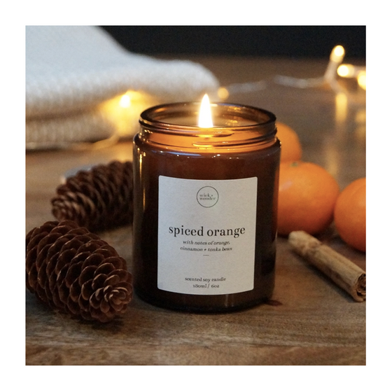 Spiced Orange Soy Wax Candle