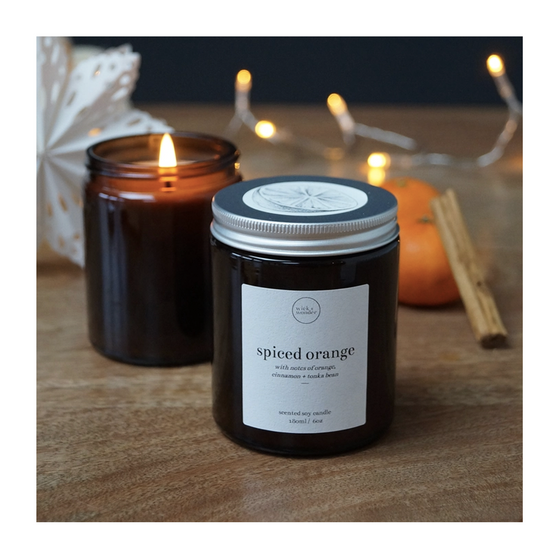 Spiced Orange Soy Wax Candle