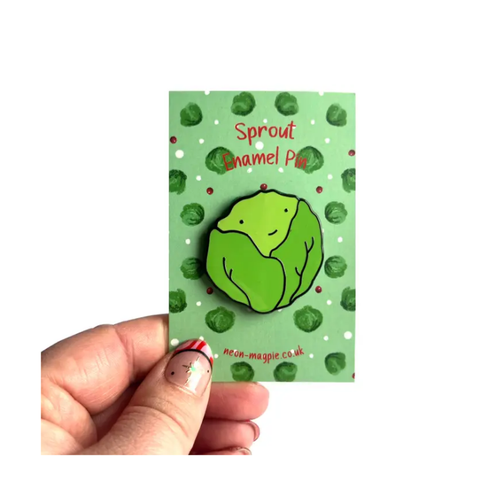 Sprout Enamel Pin