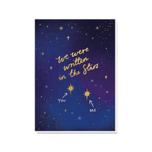  Written in the Stars Card