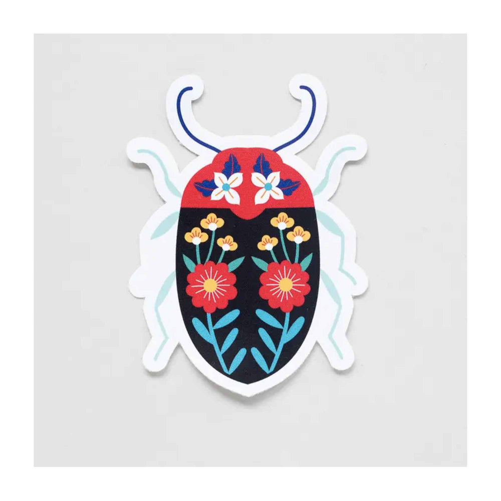 Bright Beetle Sticker