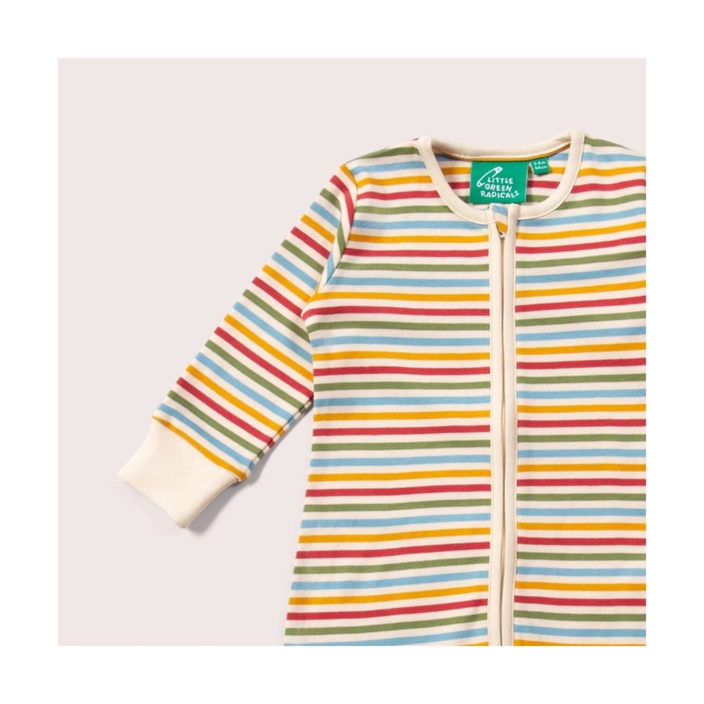 Rainbow Stripe Babygrow