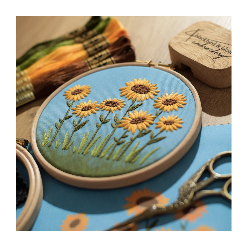 
                  
                    Beginners Embroidery Kit - 'Sunflower Field'
                  
                