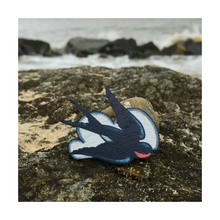  Swallow Wooden Pin Brooch