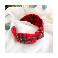  Tartan Knot Headband