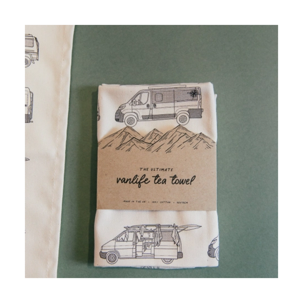 
                  
                    Vanlife Adventure Kitchen Tea Towel
                  
                