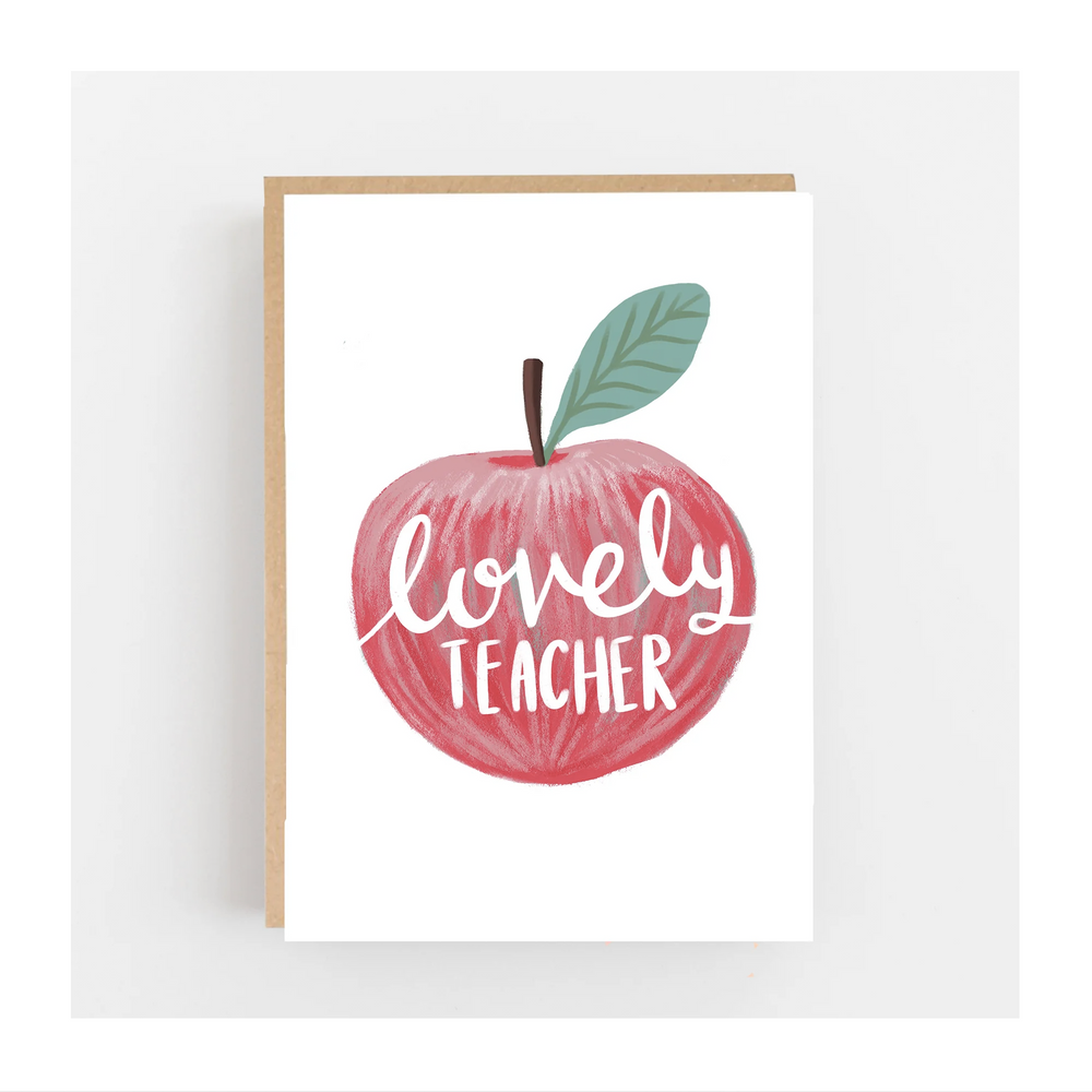 
                  
                    Lovely Teacher Card
                  
                