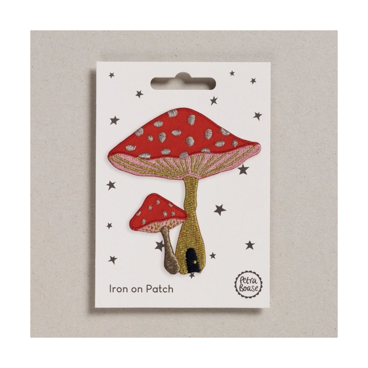 Toadstool Iron on Patch