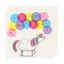  Unicorn Birthday Card