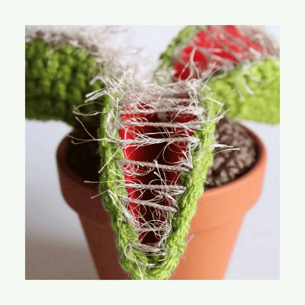 
                  
                    Crocheted Venus Flytrap
                  
                