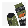 Winter Highland Cow - Men's Bamboo Socks