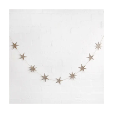  Gold Star Garland