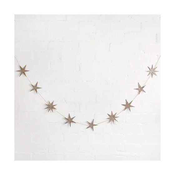 Gold Star Garland