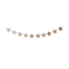 Gold Wood Star Garland