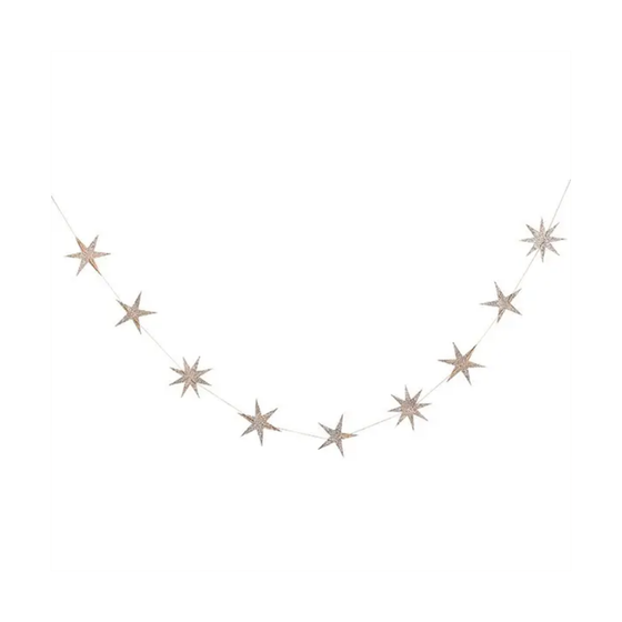 Gold Star Garland