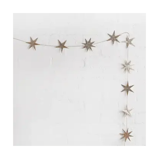 Gold Star Garland