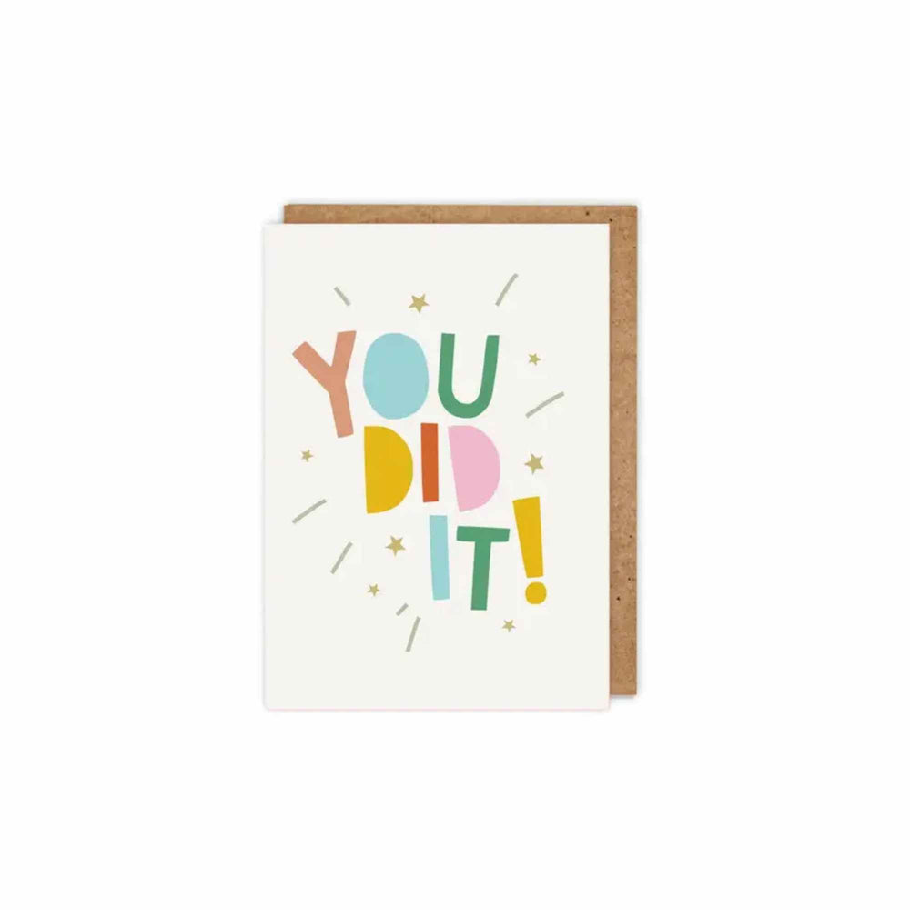 You Did It! Card