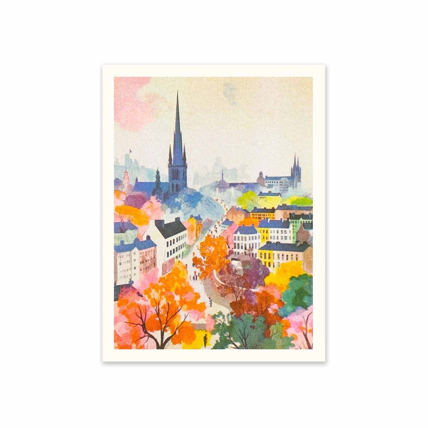 Abstract Edinburgh Print