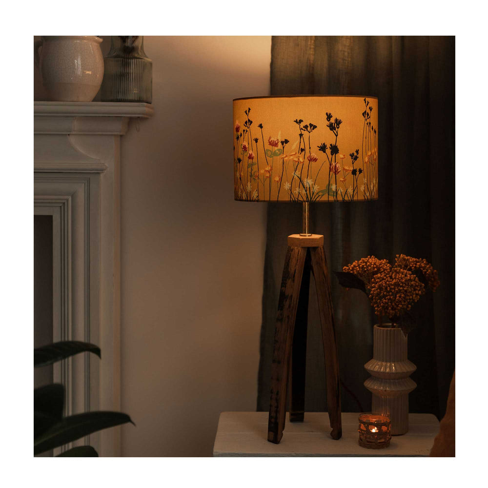 
                  
                    Amber Wildflower Drum Lamp Shade
                  
                