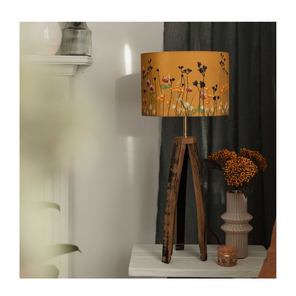 
                  
                    Amber Wildflower Drum Lamp Shade
                  
                