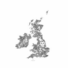  Bonnie Beasts of the British Isles Map