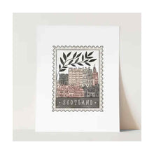  Edinburgh Stamp Print